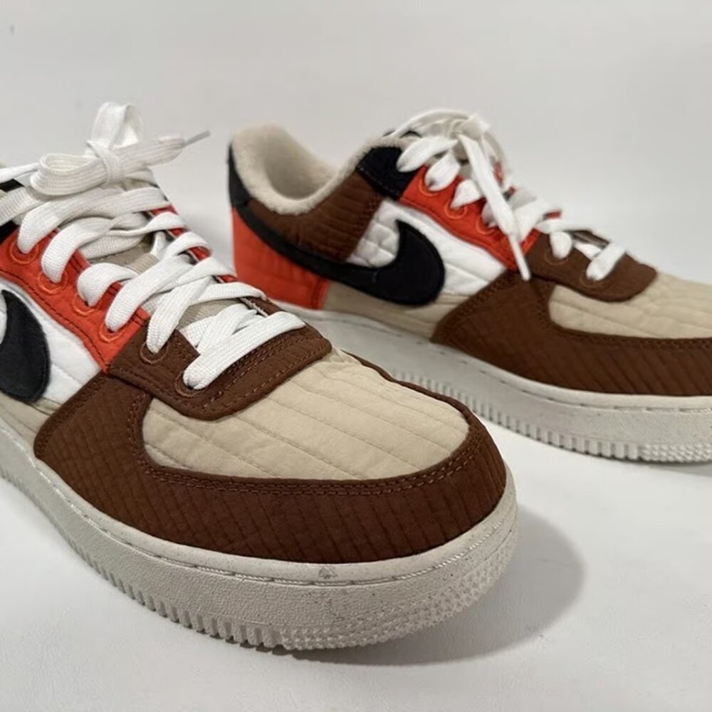 Women's Nike Air Force Toasty 1 07 Sneakers US Size 10 Uk 7.5 Fleece Lined - Picture 4 of 14